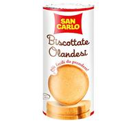 San Carlo Fette Biscottate Olandesi Dorate, Friabili e Croccanti 125g