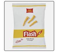 San Carlo Flash Snack Mais al gusto Formaggio - 6 Pezzi da 45 grammi