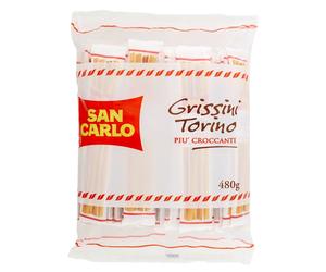 San Carlo Grissini Torino Più Croccanti 480g x4 Confezioni