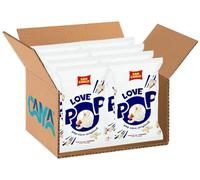 San Carlo Love Pop Popcorn Cotti al Forno Senza Glutine (Gluten Free) 50g [BOX da 8 Confezioni]