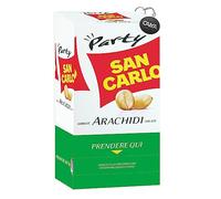 San Carlo Party Arachidi Dorate e Salate Box con 24 Astucci da 40g con Portachiavi CAIYA®