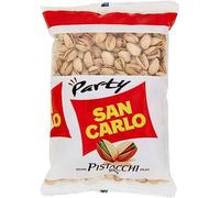 San Carlo Party Pistacchi Tostati e Salati di Alta Qualità Confezione da 500g
