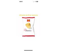 San Carlo patatine classiche 20 buste da 50 gr