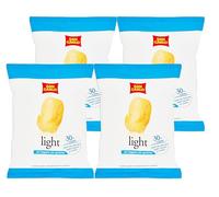 San Carlo Patatine Light, Multipack 40 Pezzi, 25g per Pezzo, 30% Meno Grassi