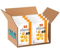 San Carlo Piu' Gusto Nacho Cheese Snacks a Base Cereali al Gusto Pomodoro e Formaggio 45g [BOX da 8 Confezioni]