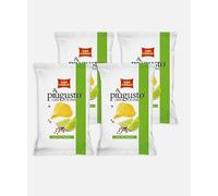 San Carlo Più Gusto Patatine Lime e Pepe Rosa, Multipack 15 Pacchetti da 70g.