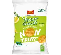 San Carlo Veggy Good Protein Chips Non Fritte Con Lenticchie al Gusto Timo e Limone 65g [BOX da 12 Confezioni]