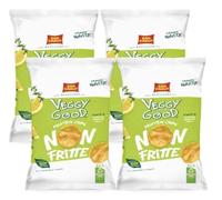 San Carlo Veggy Good Protein Chips Non Fritte con Lenticchie al Gusto Timo e Limone, 65g, Confezione da 4 buste