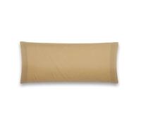 San Carlos Combicolor - Federa per cuscino per letto matrimoniale 135 x 44 cm marrone