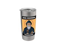 San Charbel Makhlouf Bicchiere termico in acciaio inox doppia parete
