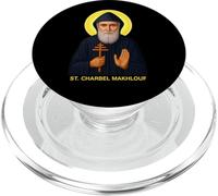 San Charbel Makhlouf, Santo monaco miracoloso, prega per noi! PopSockets PopGrip per MagSafe