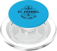 San Charbel prega per noi cattolico santo maronita PopSockets PopGrip per MagSafe