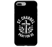 San Charbel Prega per noi Croce Maronita Cattolica Fede Custodia per iPhone 7 Plus/8 Plus