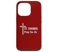 San Charbel prega per noi miracoli di guarigione cattolici Custodia per iPhone 13 Pro