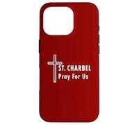 San Charbel prega per noi miracoli di guarigione cattolici Custodia per iPhone 16 Pro