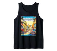 San Cristobal Repubblica Dominicana Viaggio Famiglia Cool Retro City Canotta