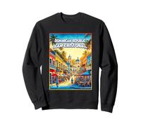 San Cristobal Repubblica Dominicana Viaggio Famiglia Cool Retro City Felpa