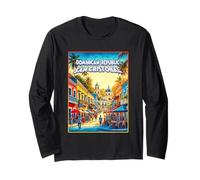 San Cristobal Repubblica Dominicana Viaggio Famiglia Cool Retro City Maglia a Manica