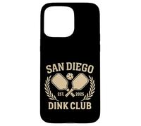 San Diego California Dink Pickleball Club Atletico Custodia per iPhone 15 Pro Max