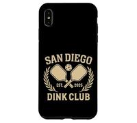 San Diego California Dink Pickleball Club Atletico Custodia per iPhone XS Max