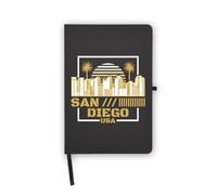 San Diego California Travel CA USA Notebook, pagine bianche, copertina in ecopelle, agenda, diario, quaderno di lavoro