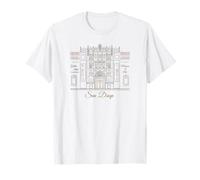 San Diego, Disegno a Mano Museo d'Arte, California Maglietta