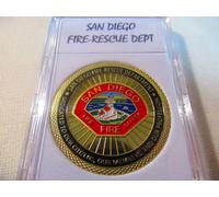 San Diego Fuoco Rescue Dept Moneta di Sfida