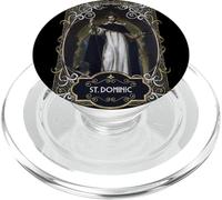 San Dominico de Guzman Santo Cattolico PopSockets PopGrip per MagSafe