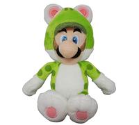 San-Ei - Peluche Cat Luigi 24cm - licenza Nintendo