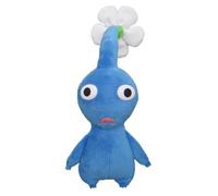 San-Ei - Pikmin Peluche Blu 17 cm - Licenza Nintendo