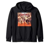 San Fermin Corsa dei Tori, Pamplona, Spagna Felpa con Cappuccio