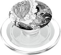 San Francesco d'Assisi Arte Patrono Vintage Cattolico San Angelo PopSockets PopGrip per MagSafe
