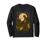 San Francesco d'Assisi Patrono Cattolico degli Animali Maglia a Manica