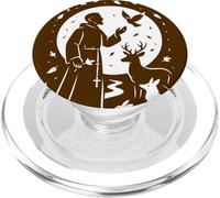 San Francesco d'Assisi Patrono Cattolico degli Animali PopSockets PopGrip per MagSafe