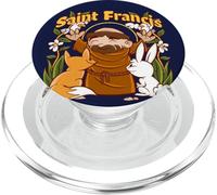 San Francesco d'Assisi Santo Patrono degli Animali Cattolici Bambini PopSockets PopGrip per MagSafe