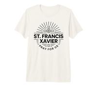 San Francesco Saverio Prega per Noi Santo cattolico Maglietta Premium