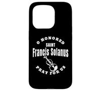 San Francesco Solanus Santi Francescani Cattolica Cresima Custodia per iPhone 15 Pro