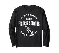 San Francesco Solanus Santi Francescani Cattolica Cresima Maglia a Manica
