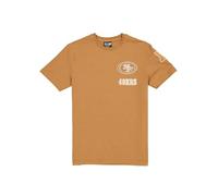 San Francisco 49ers New Era cap NFL Premium Logo Select Regular Fit T-Shirt Bronzo Chiaro Unisex