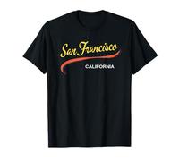San Francisco California Design 1 Maglietta
