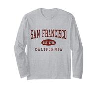 San Francisco California Maglia a Manica