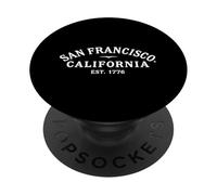 San Francisco, California orientale (1776) PopSockets PopGrip Adesivo