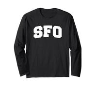San Francisco, Città Natale della California, Retro Varsity SFO Maglia a Manica