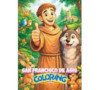 SAN FRANCISCO DE ASIS, COLORING BOOK