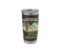 San Francisco Matching San Francisco Vacanze California Bicchiere termico in acciaio inox doppia parete