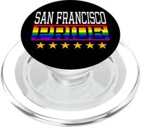 San Francisco Pride Gay Lesbiche Queer LGBT Bandiera Arcobaleno PopSockets PopGrip per MagSafe