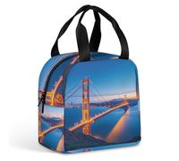 San Francisco The Bridge - Borsa termica per il pranzo, a tenuta stagna, per lavoro, viaggi all'aperto