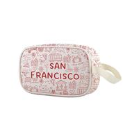 San Francisco Viaggio Trasparente Makeup Bag California Souvenir Vacation Merch Benvenuto a San Francisco Gift, San Francisco Cbag Eu, Multiuso