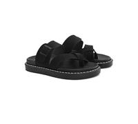 San Frissco Sandali da uomo con punta rotonda, vestibilità perfetta per l'estate e la pioggia, antiscivolo, con plantare in poliuretano facile da camminare, Chappal, galleggianti