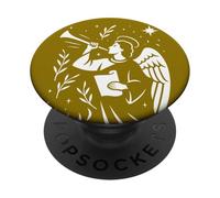 San Gabriele Arcangelo Cattolico San Messaggero Angelo PopSockets PopGrip Adesivo